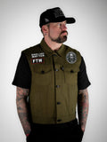 FTW Live to Ride 15pc. Patch Set | #1 American US Flag Skull Pow Mia Harley Club Small Motorcycle Starter Patches
