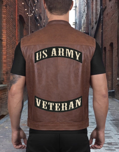 US Army Veteran Rocker Patches 12