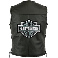 Harley Davidson Grey Bar and Shield 9"