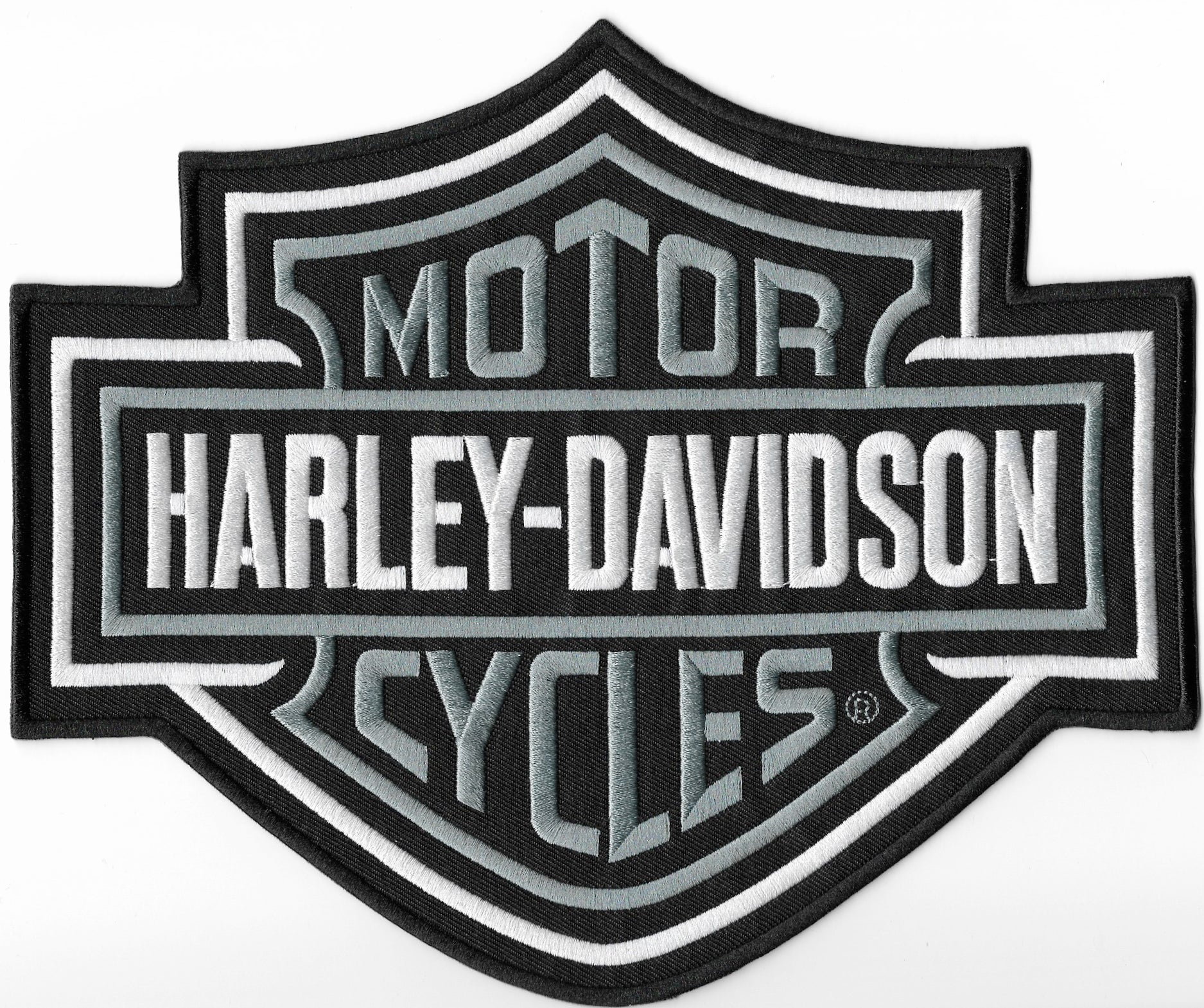 Harley Davidson Grey Bar and Shield 9 – Nixon Thread Co.