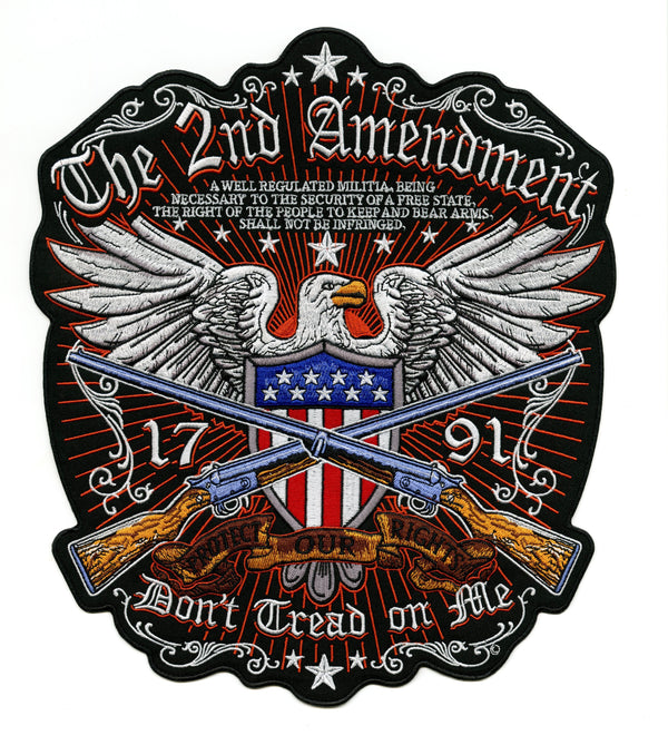 2nd Amendment Eagle Patch 