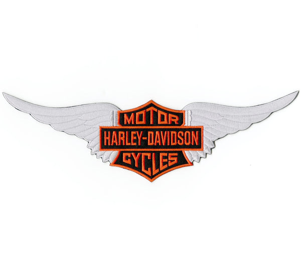 harley davidson logo with wings vector