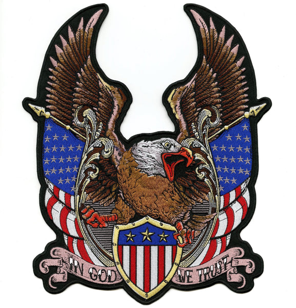 Patch - USA Eagle Flag