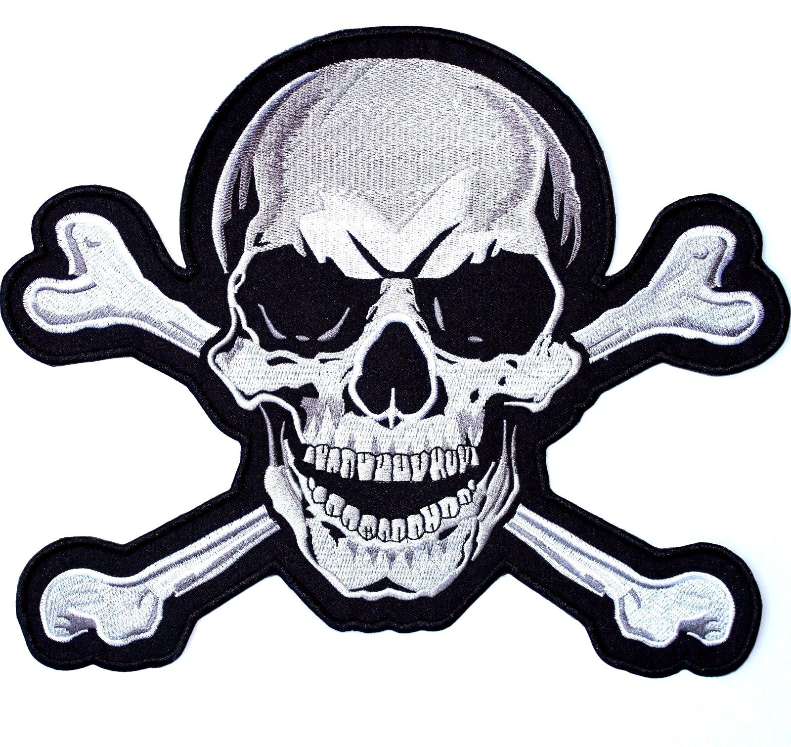 Skull & Crossbones Patch 10.5 Skull & Crossbones Patch 10.5